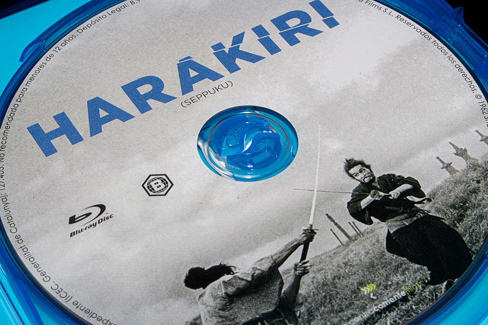 Fotografías del Blu-ray de Harakiri con funda y libreto 12