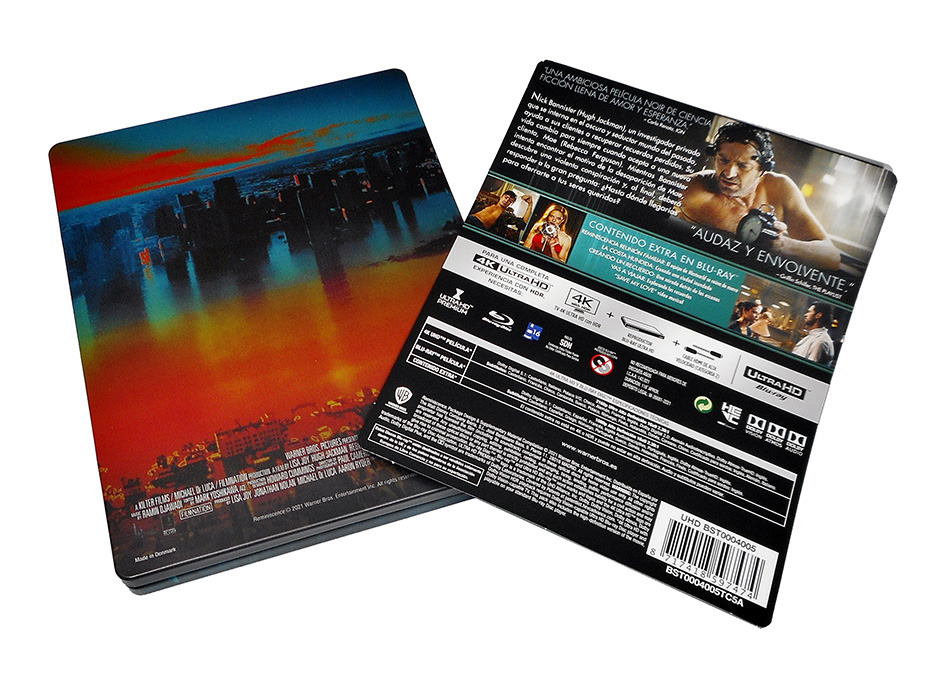 Fotografías del Steelbook de Reminiscencia en UHD 4K y Blu-ray 6