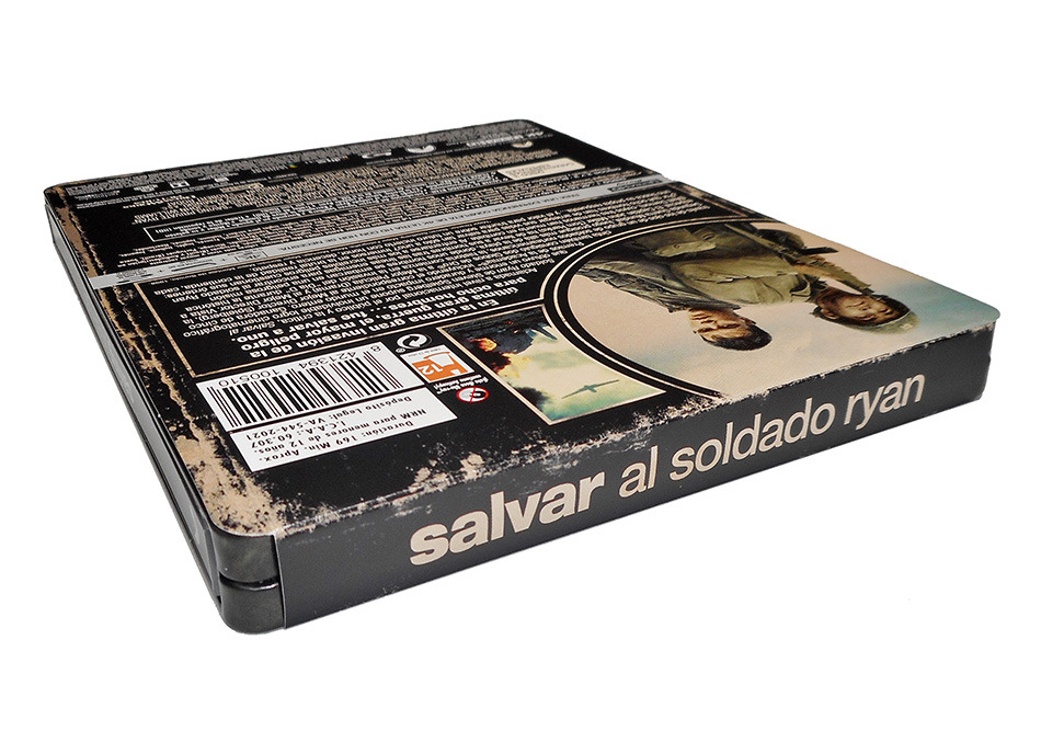 Fotografías del Steelbook de Salvar al Soldado Ryan en UHD 4K y Blu-ray 3