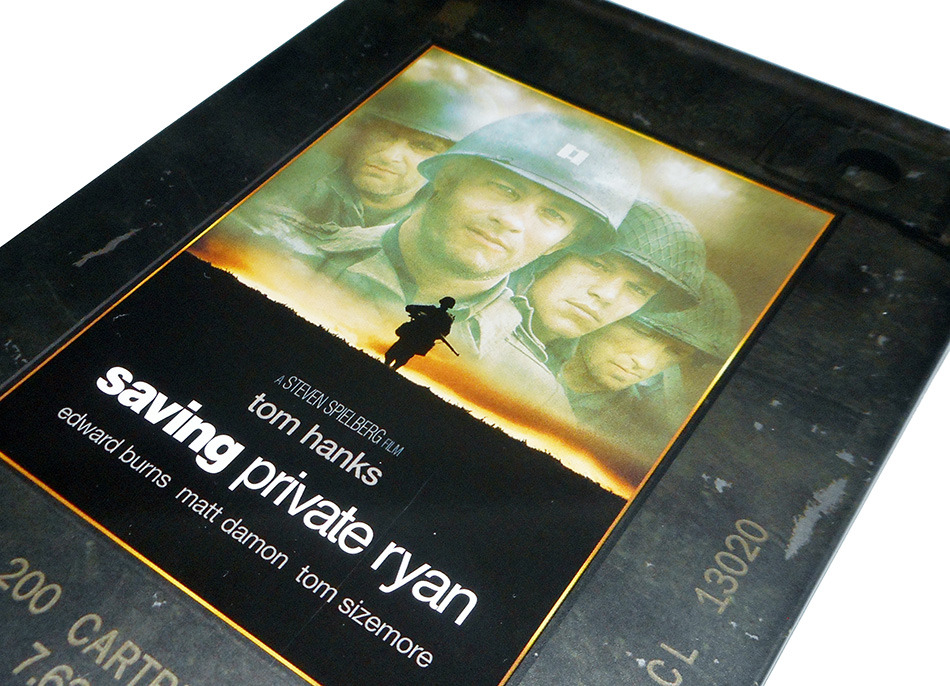 Fotografías del Steelbook de Salvar al Soldado Ryan en UHD 4K y Blu-ray 10