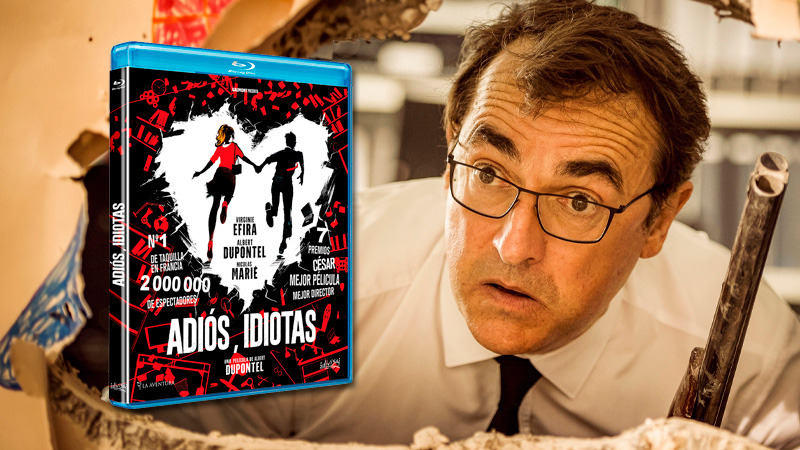 Lanzamiento en Blu-ray de la comedia francesa Adiós, Idiotas