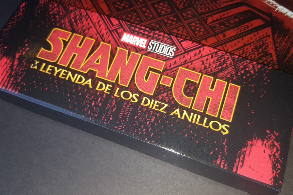 Fotografías del Steelbook de Shang-Chi y la Leyenda de los Diez Anillos en UHD 4K y Blu-ray 4