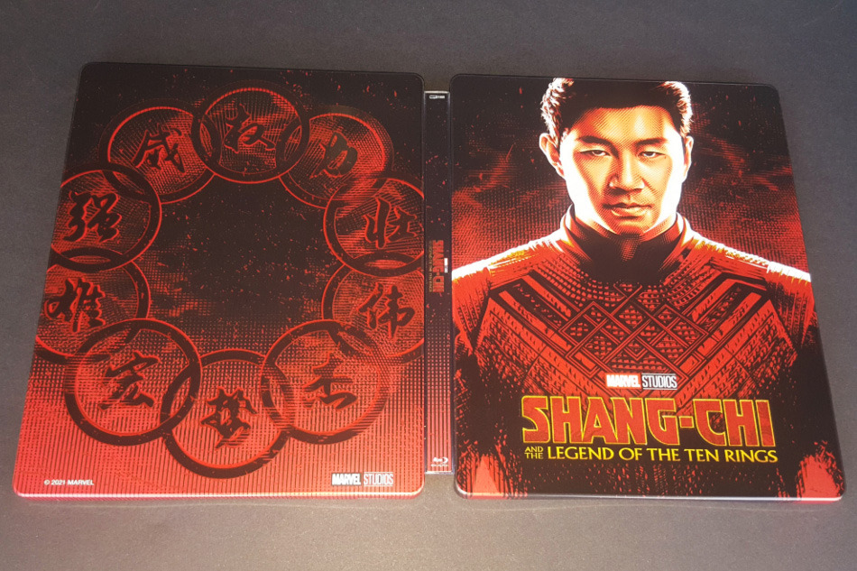 Fotografías del Steelbook de Shang-Chi y la Leyenda de los Diez Anillos en UHD 4K y Blu-ray 10