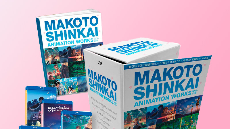 Pack Makoto Shinkai Animation Works 2002-2019 en Blu-ray