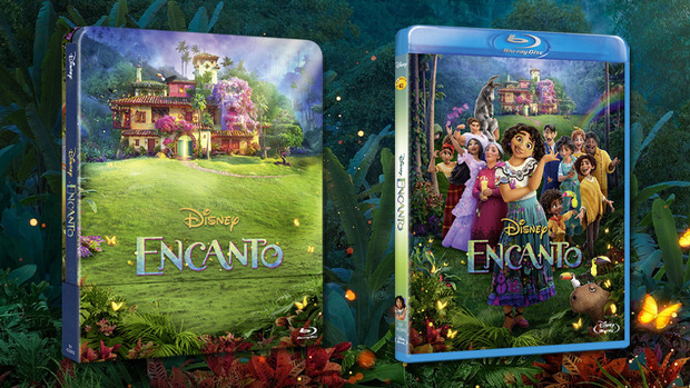Todos los detalles de Encanto de Disney en Blu-ray y Steelbook Blu-ray