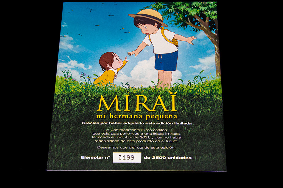 Fotografías de la edición limitada de Mirai, Mi Hermana Pequeña en Blu-ray 15