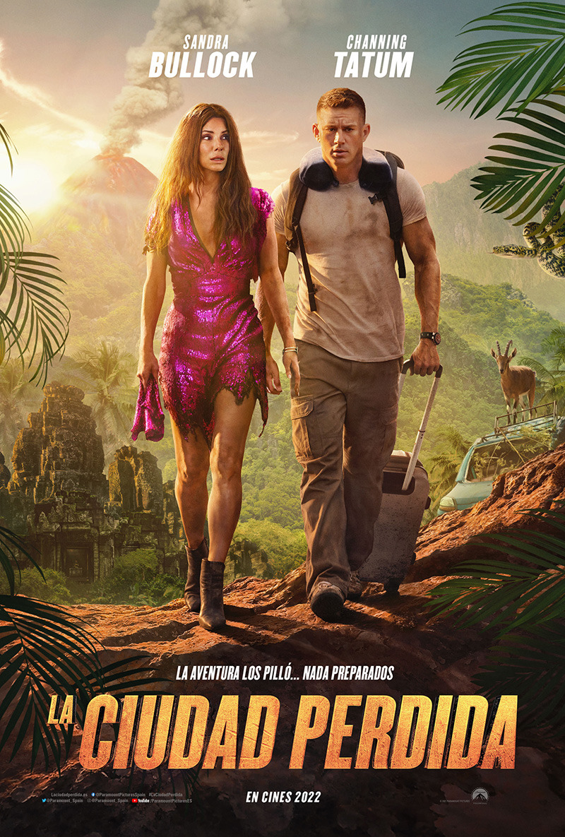 Tráiler de La Ciudad Perdida, con Sandra Bullock y Channing Tatum