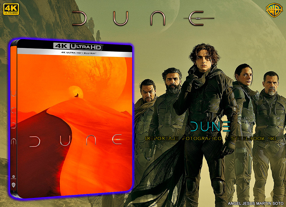 Fotografías del Steelbook de Dune en UHD 4K y Blu-ray 1