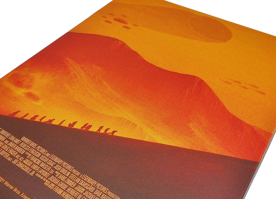 Fotografías del Steelbook de Dune en UHD 4K y Blu-ray 8