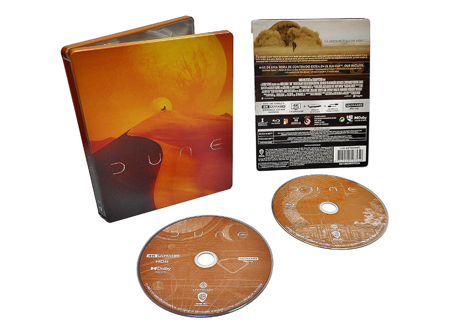 Fotografías del Steelbook de Dune en UHD 4K y Blu-ray 17
