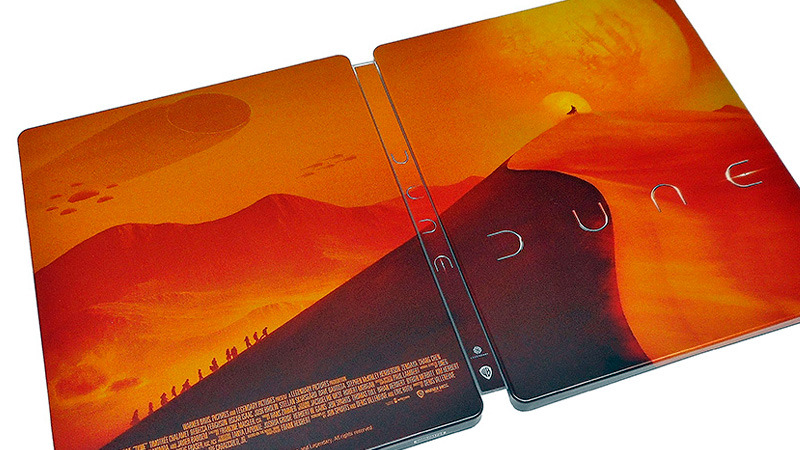 Fotografías del Steelbook de Dune en UHD 4K y Blu-ray