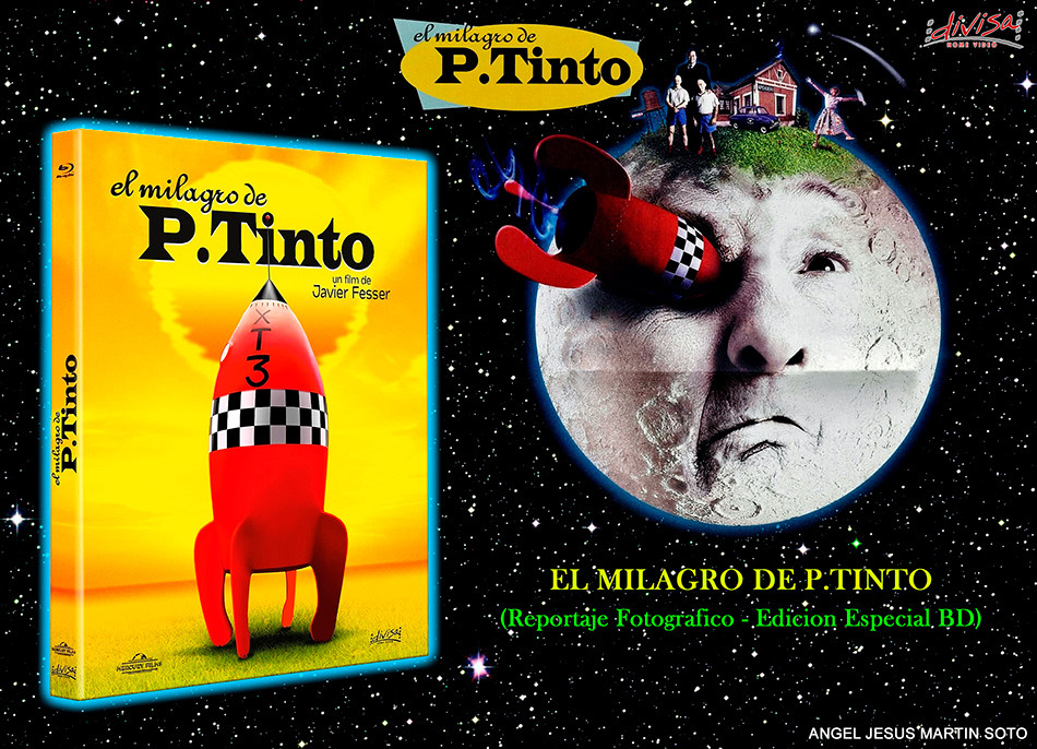 Fotografías de El Milagro de P. Tinto en Blu-ray con funda y libreto 1