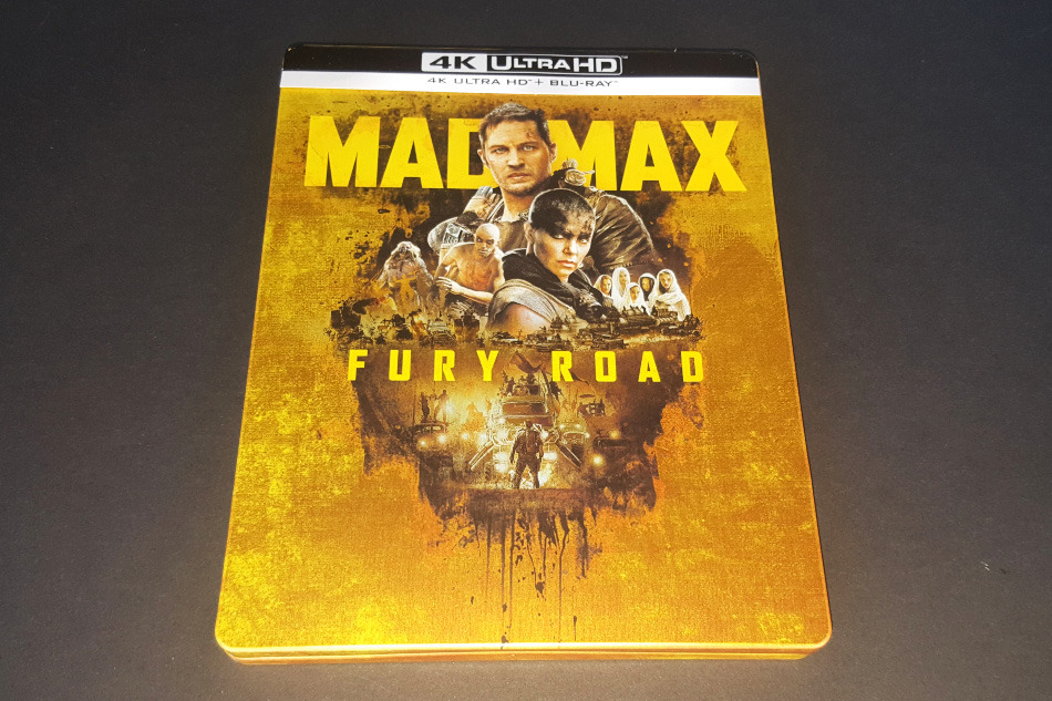 Fotografías del Steelbook de Mad Max: Furia en la Carreter en UHD 4K y Blu-ray 2