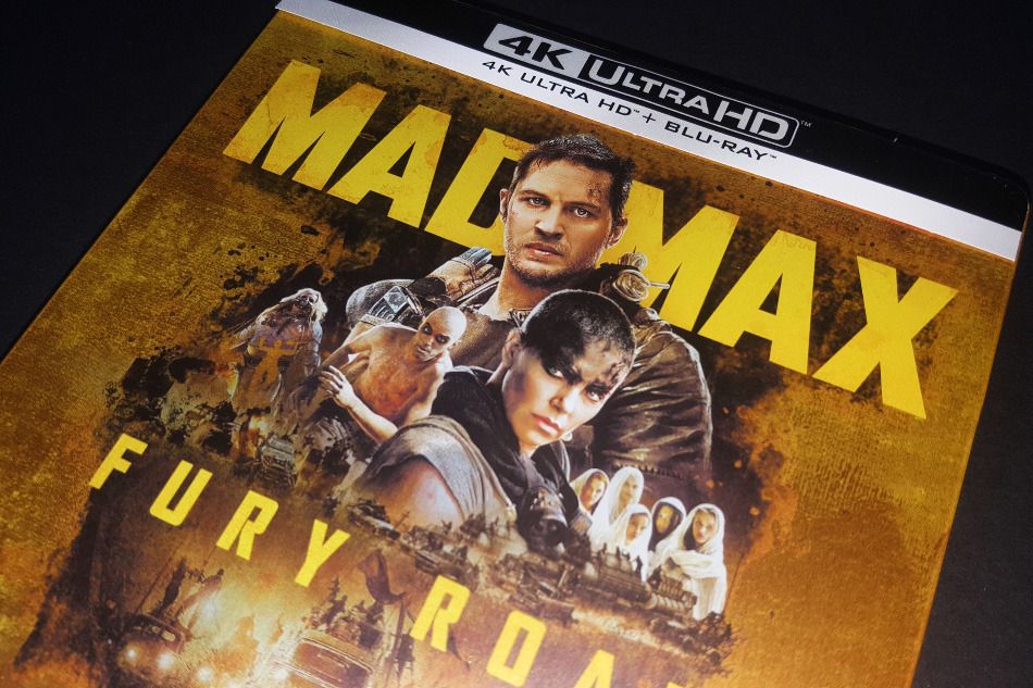 Fotografías del Steelbook de Mad Max: Furia en la Carreter en UHD 4K y Blu-ray 3