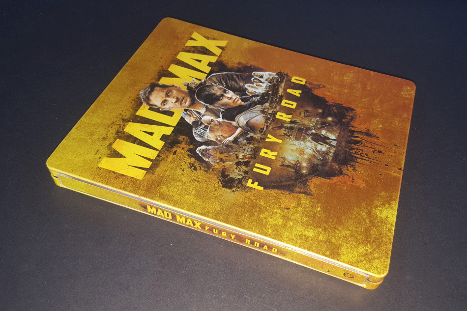 Fotografías del Steelbook de Mad Max: Furia en la Carreter en UHD 4K y Blu-ray 8