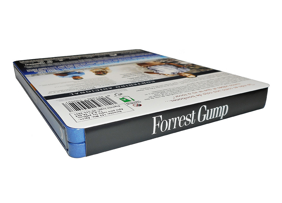 Fotografías del Steelbook de Forrest Gump en UHD 4K y Blu-ray 3