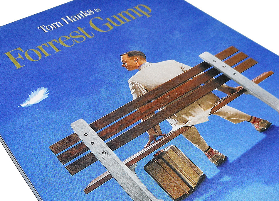 Fotografías del Steelbook de Forrest Gump en UHD 4K y Blu-ray 10