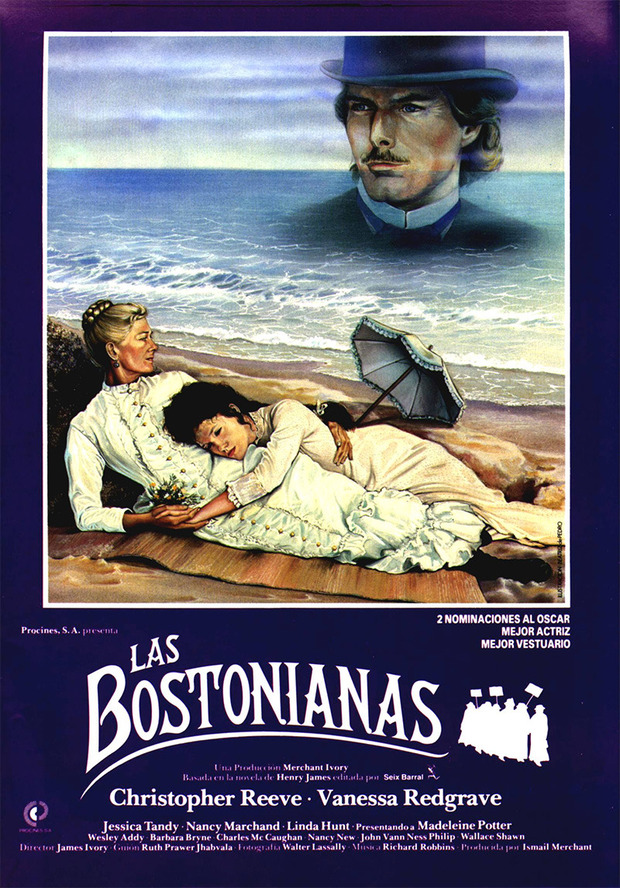 Primeros detalles del Blu-ray de Las Bostonianas 1