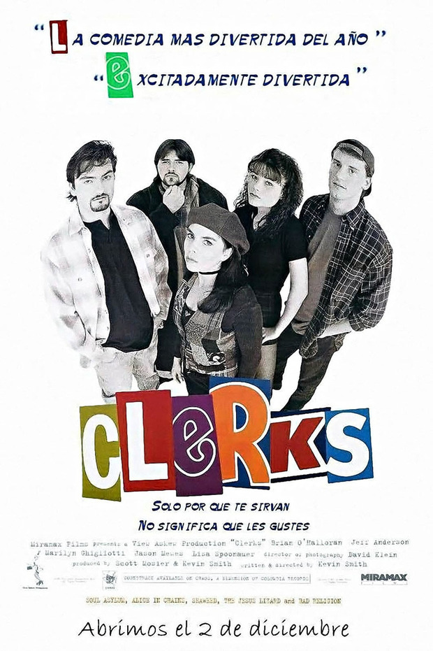 Anuncio oficial del Blu-ray de Clerks 1