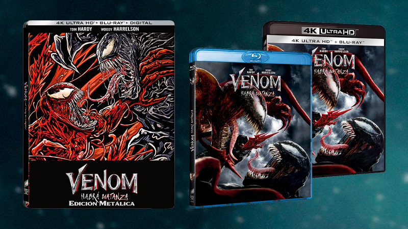 Todos los detalles de Venom: Habrá Matanza en Blu-ray y UHD 4K