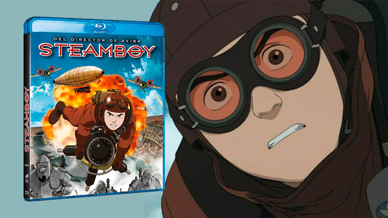 Estreno en Blu-ray del anime Steamboy dirigido por Katsuhiro Ōtomo