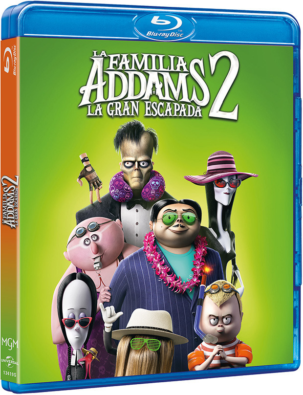 Detalles del Blu-ray de La Familia Addams 2: La Gran Escapada 1