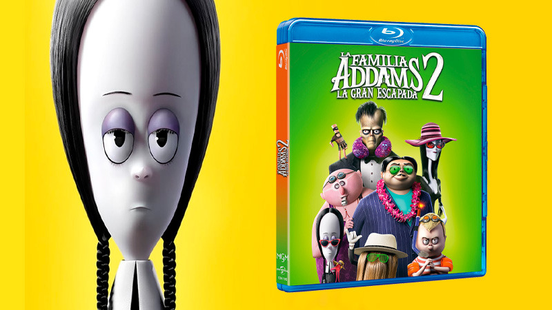 La Familia Addams 2: La Gran Escapada en Blu-ray