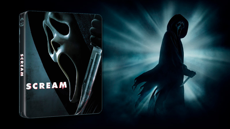 Anuncio oficial de Scream (2022) en Steelbook 4K, sencilla 4K y Blu-ray