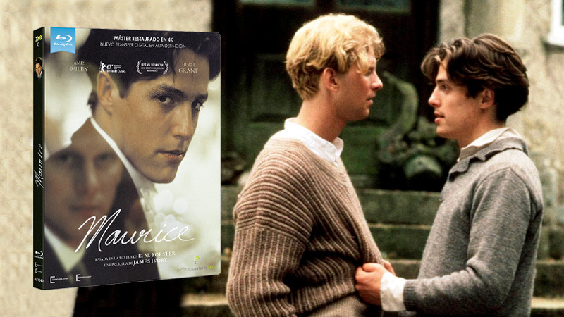 Maurice -dirigida por James Ivory- en Blu-ray con dos horas de extras