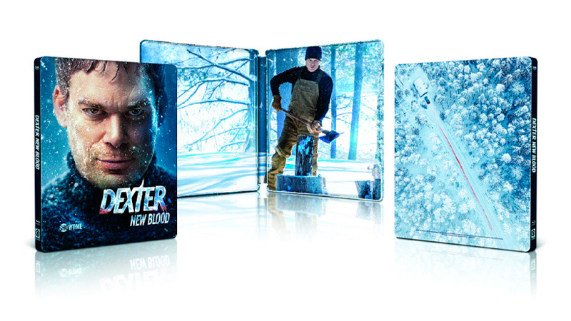 Steelbook Blu-ray de la serie Dexter: New Blood en España