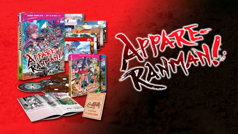 Edición coleccionista con la serie Appare-Ranman! en Blu-ray