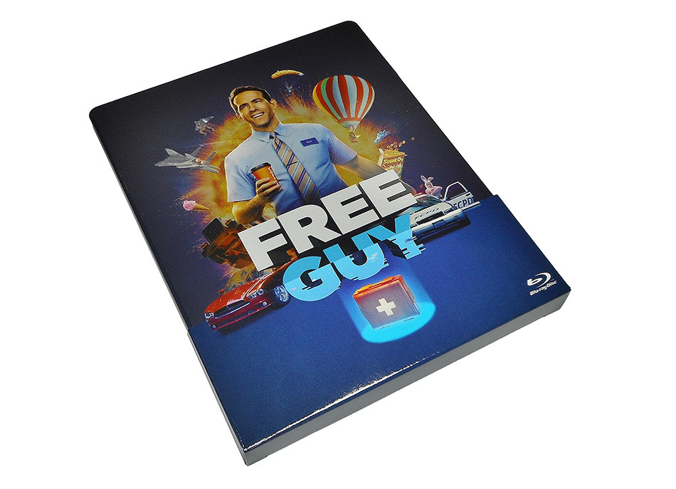 Fotografías del Steelbook de Free Guy en Blu-ray 2