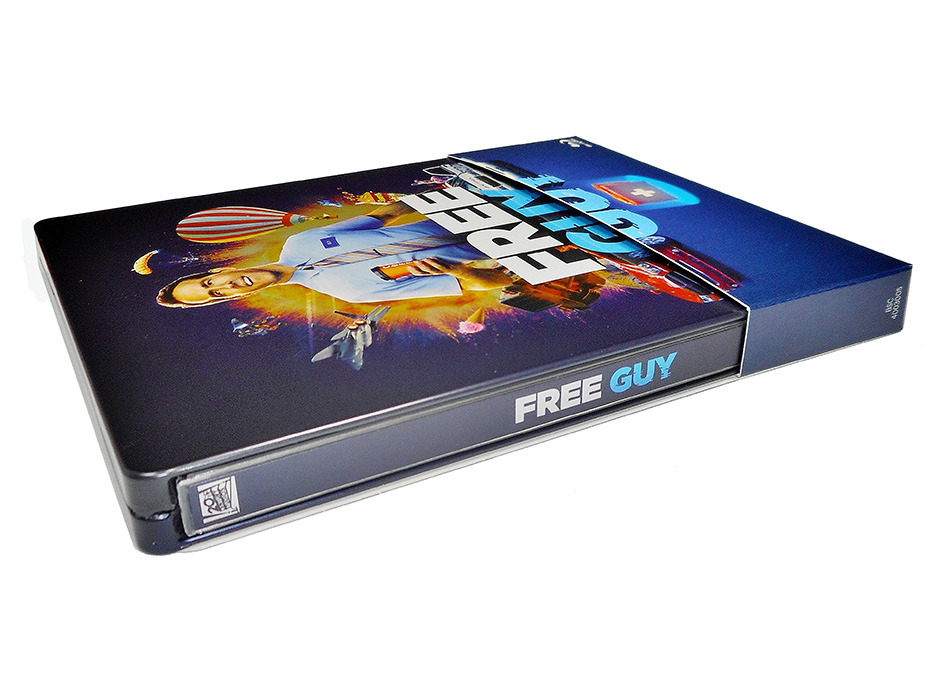 Fotografías del Steelbook de Free Guy en Blu-ray 3