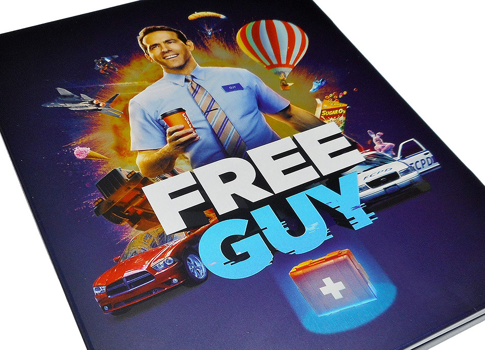 Fotografías del Steelbook de Free Guy en Blu-ray 9