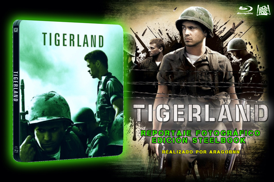 Fotografías del Steelbook de Tigerland en Blu-ray (Reino Unido) 1