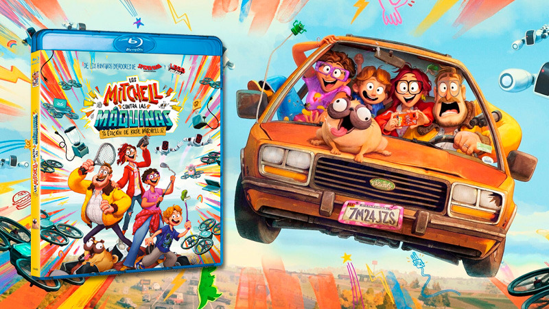 Todos los detalles de Los Mitchell contra las Máquinas en Blu-ray