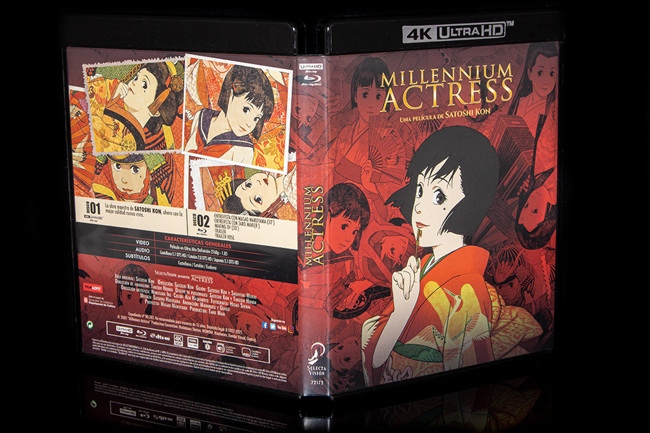 Fotografías de la edición coleccionista de Millennium Actress en UHD 4K 13