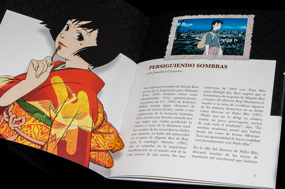 Fotografías de la edición coleccionista de Millennium Actress en UHD 4K 17