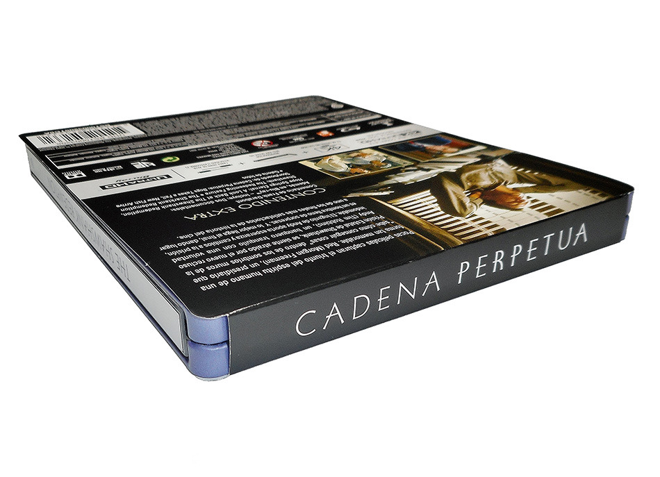 Fotografías del Steelbook de Cadena Perpetua en UHD 4K y Blu-ray 4