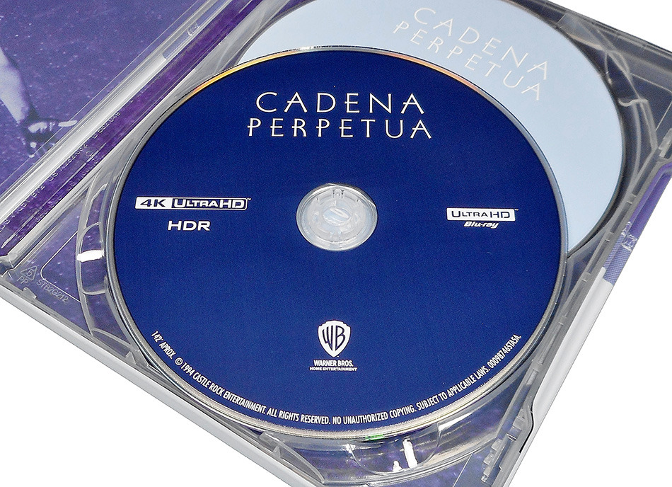 Fotografías del Steelbook de Cadena Perpetua en UHD 4K y Blu-ray 12