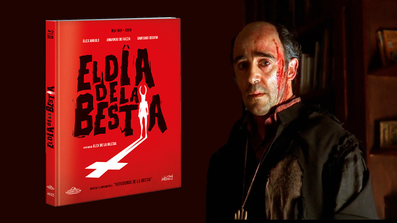 Nueva edición de El Día de la Bestia en Blu-ray con forma de libro
