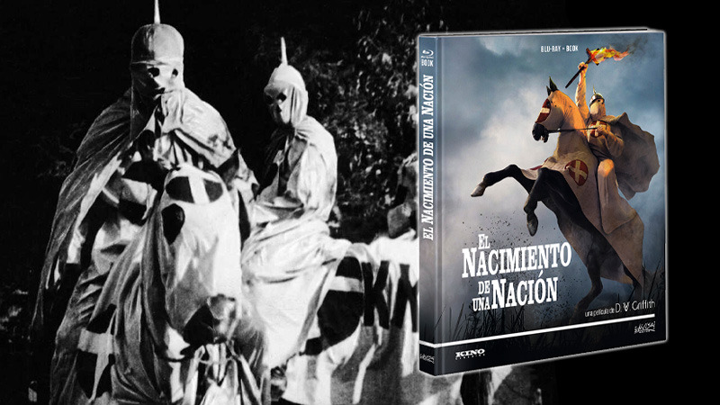 Edición libro del clásico de los orígenes del Cine "El Nacimiento de una Nación"