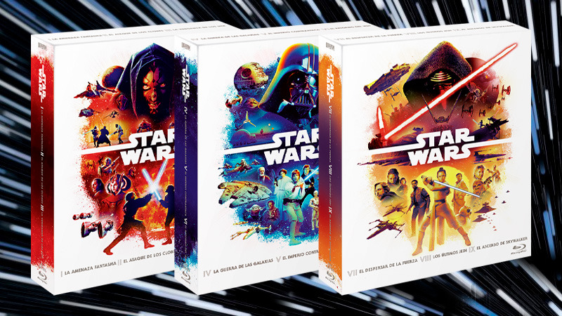 Nuevas ediciones con las Trilogías de Star Wars en Blu-ray