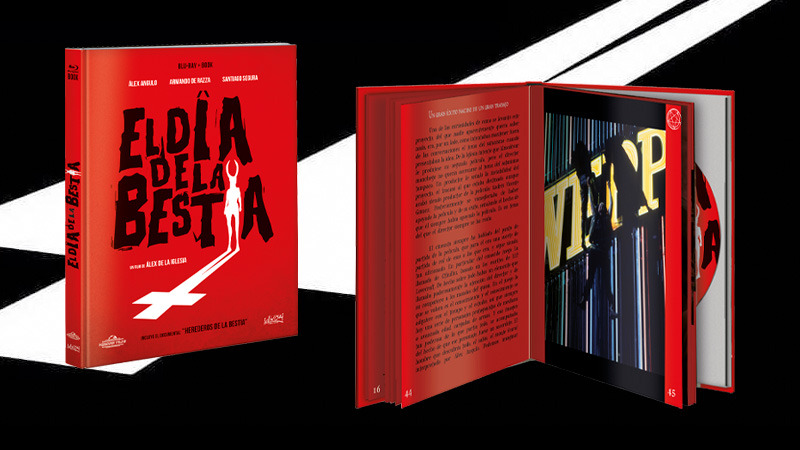 Todos los detalles de la edición libro de El Día de la Bestia en Blu-ray