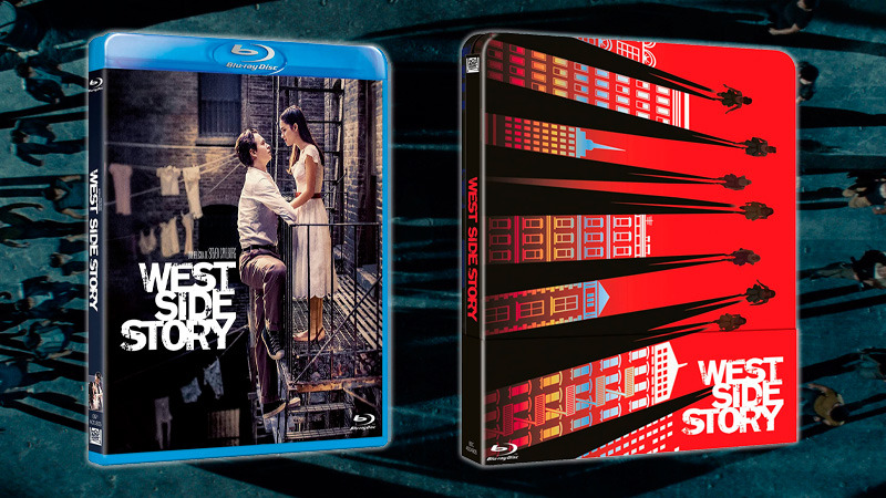 West Side Story de Steven Spielberg en Blu-ray y Steelbook Blu-ray