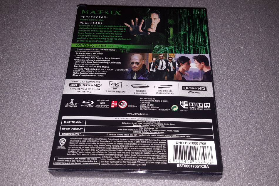 Fotografías de la edición Titans of Cult de Matrix en UHD 4K 8