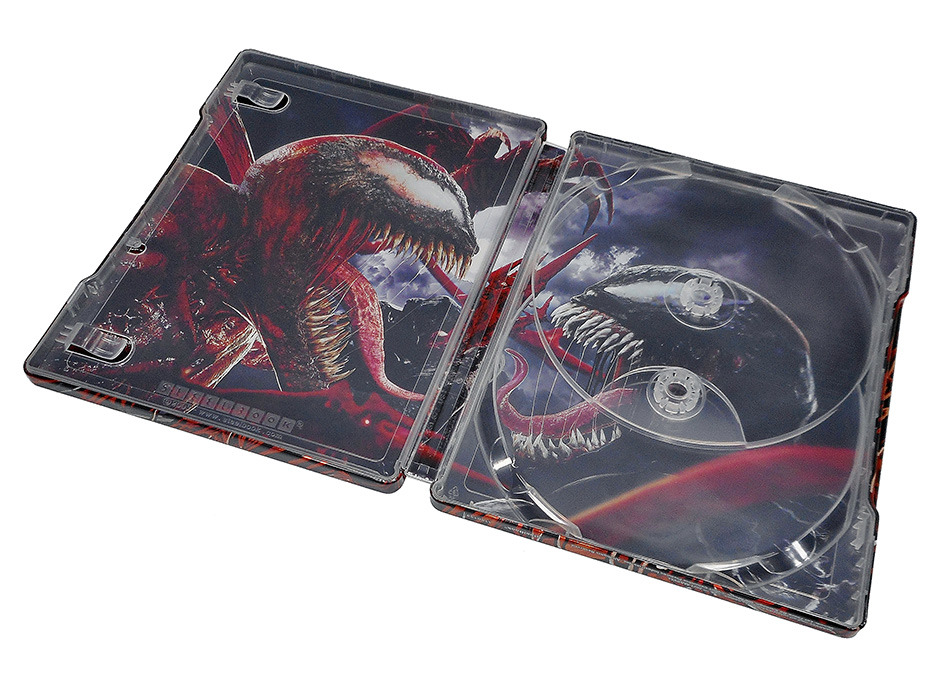 Fotografías del Steelbook de Venom: Habrá Matanza en UHD 4K y Blu-ray 16