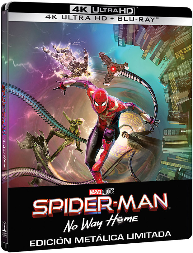 Spider-Man: No Way Home - Edición Metálica Ultra HD Blu-ray 3