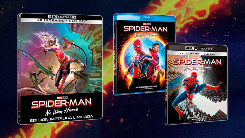 Todos los detalles de Spider-Man: No Way Home en UHD 4K y Blu-ray