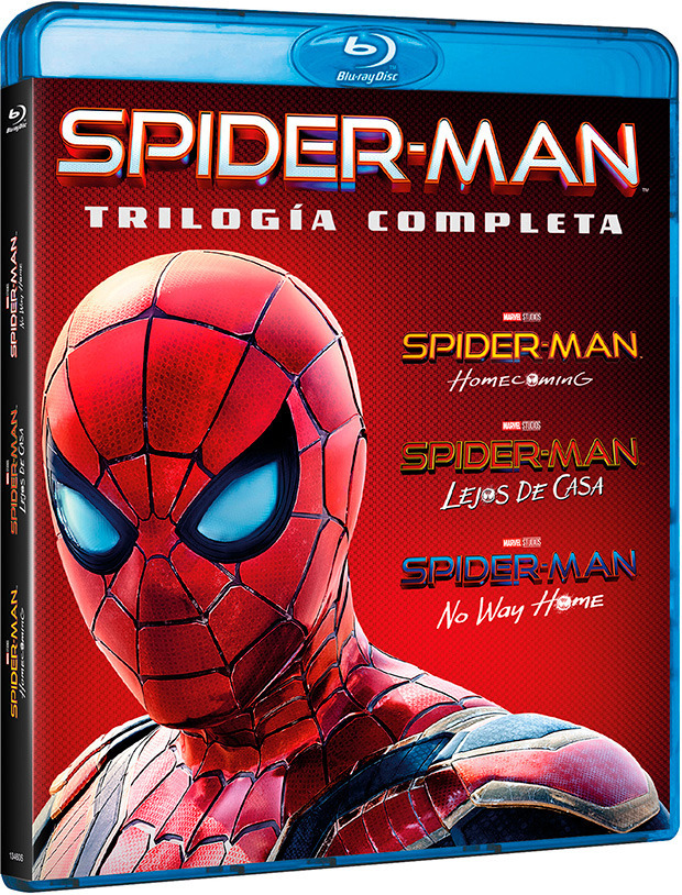 Spider-Man Trilogía Completa (Tom Holland) Blu-ray 1